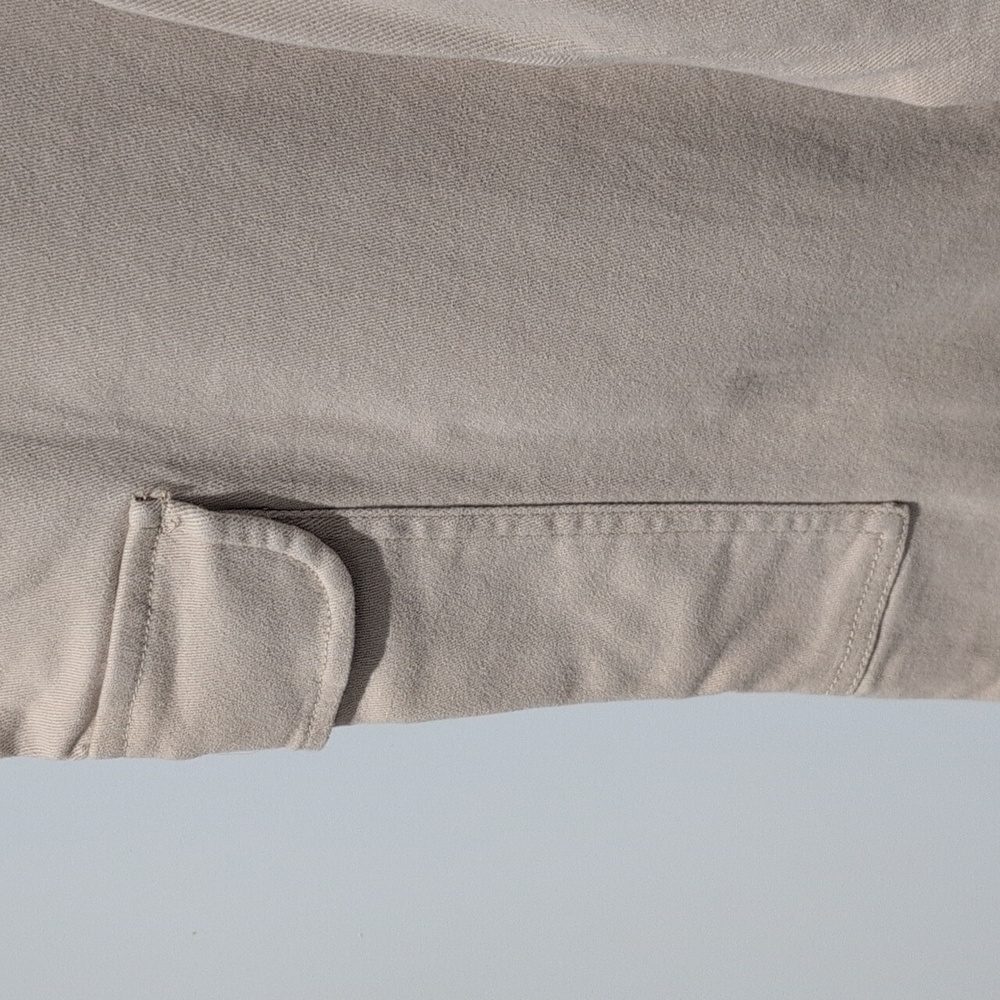 Bluenotes Super High-rise Baggy Utility Pants Light Tan Soft Denim Size Small - Picture 6 of 10